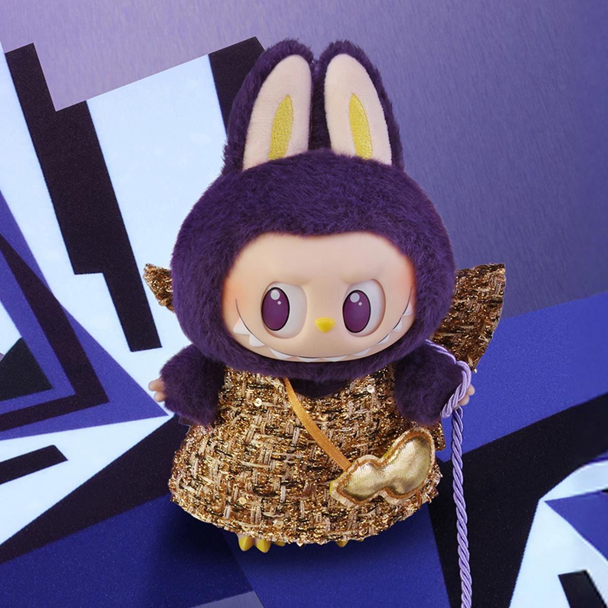 Pop Mart Labubu The Monsters x Pronounce Wings of Fortune Vinyl Plush Hanging Card (Original)
