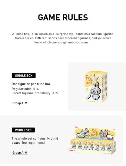 Labubu The Monsters Blind Box – Pin for Love (A-M) (Original)